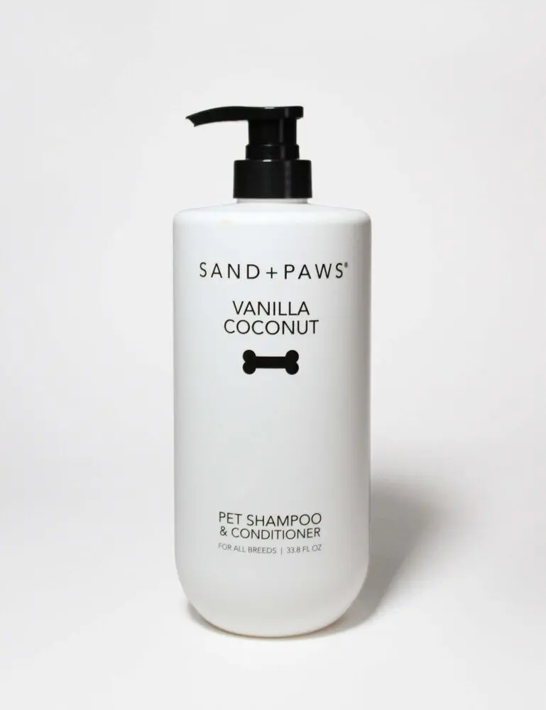 Sand + Paws Pet Shampoo & Conditioner - Vanilla Coconut