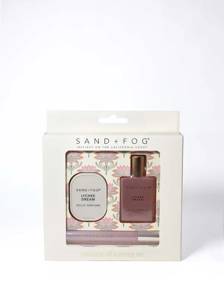 Perfume Oil Rollerballs And Solid Perfume Set - Lychee Dream