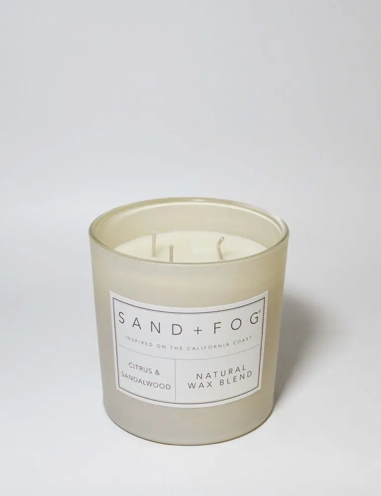 Citrus & Sandalwood 21 Oz Scented Candle - Image 3