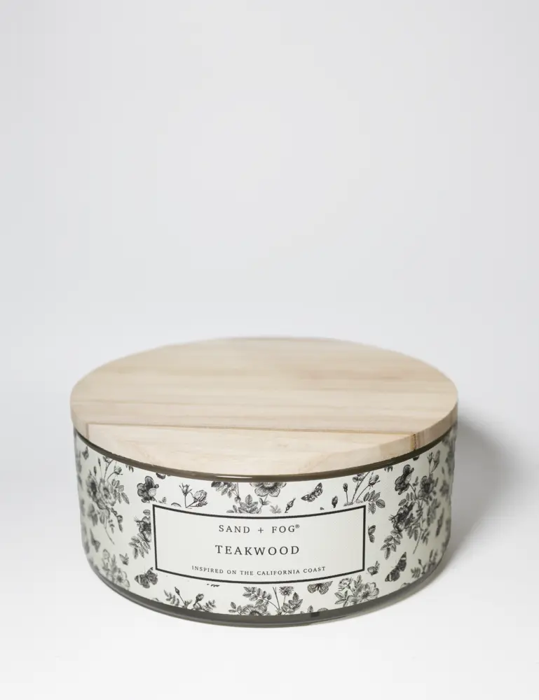 Teakwood 34 Oz Scented Candle