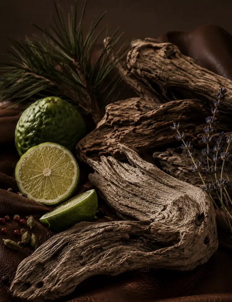 Driftwood & Leather 50ml Perfume Oil Dropper - Image 2