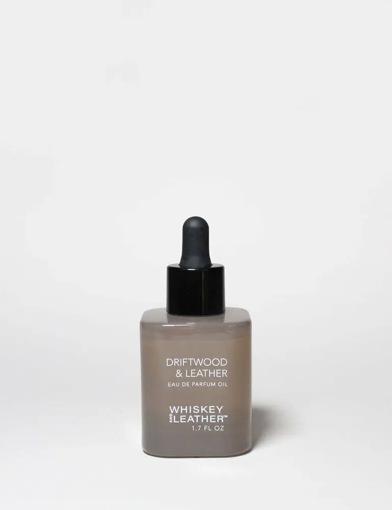 Driftwood & Leather 50ml Perfume Oil Dropper - Image 3