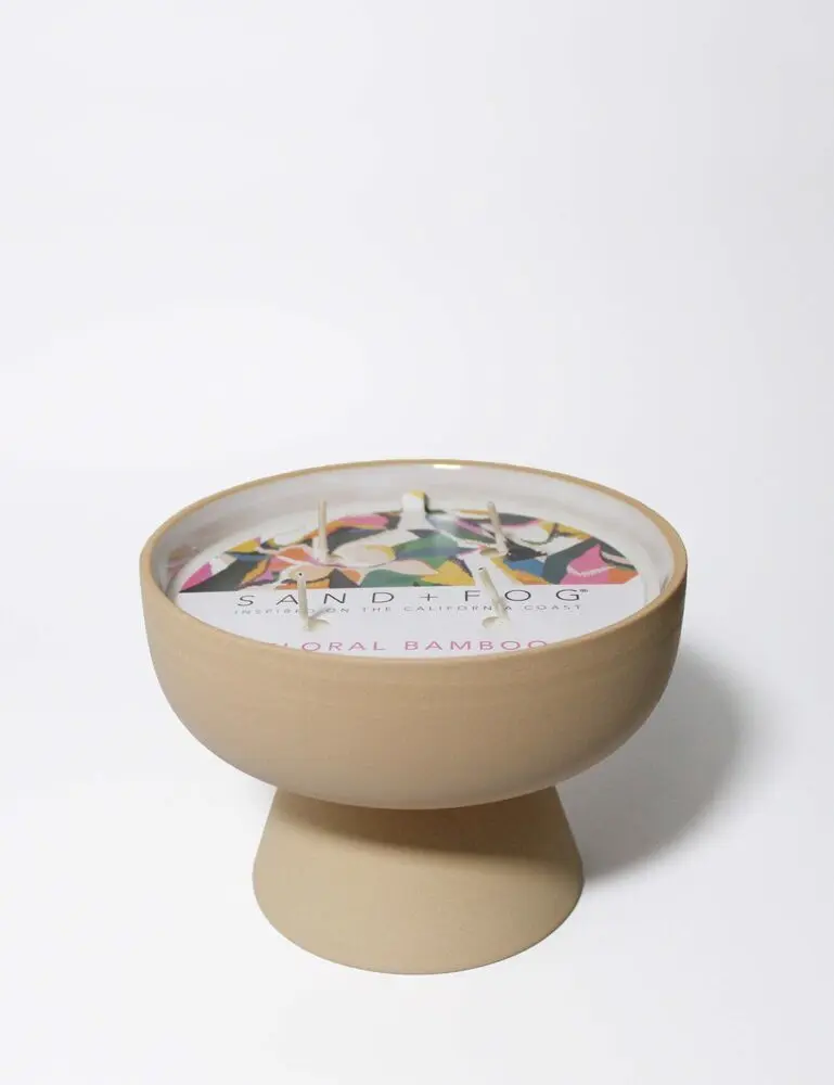 Floral Bamboo 12 Oz Scented Candle