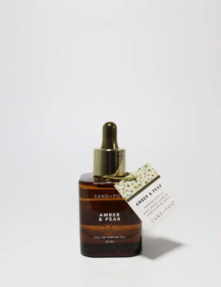 Amber & Pear 50 Ml Perfume Oil Dropper
