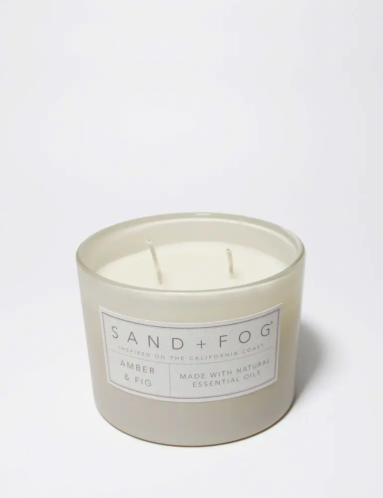 Amber & Fig 12 Oz Scented Candle - Image 3