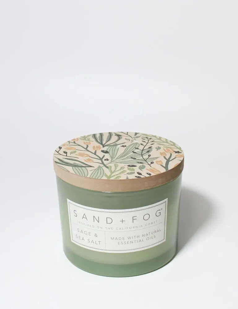 Sage & Sea Salt 12 Oz Scented Candle