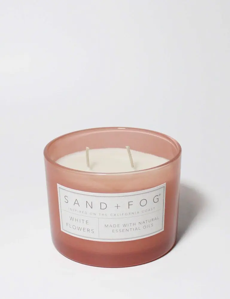 White Flowers 12 Oz Scented Candle - Image 3