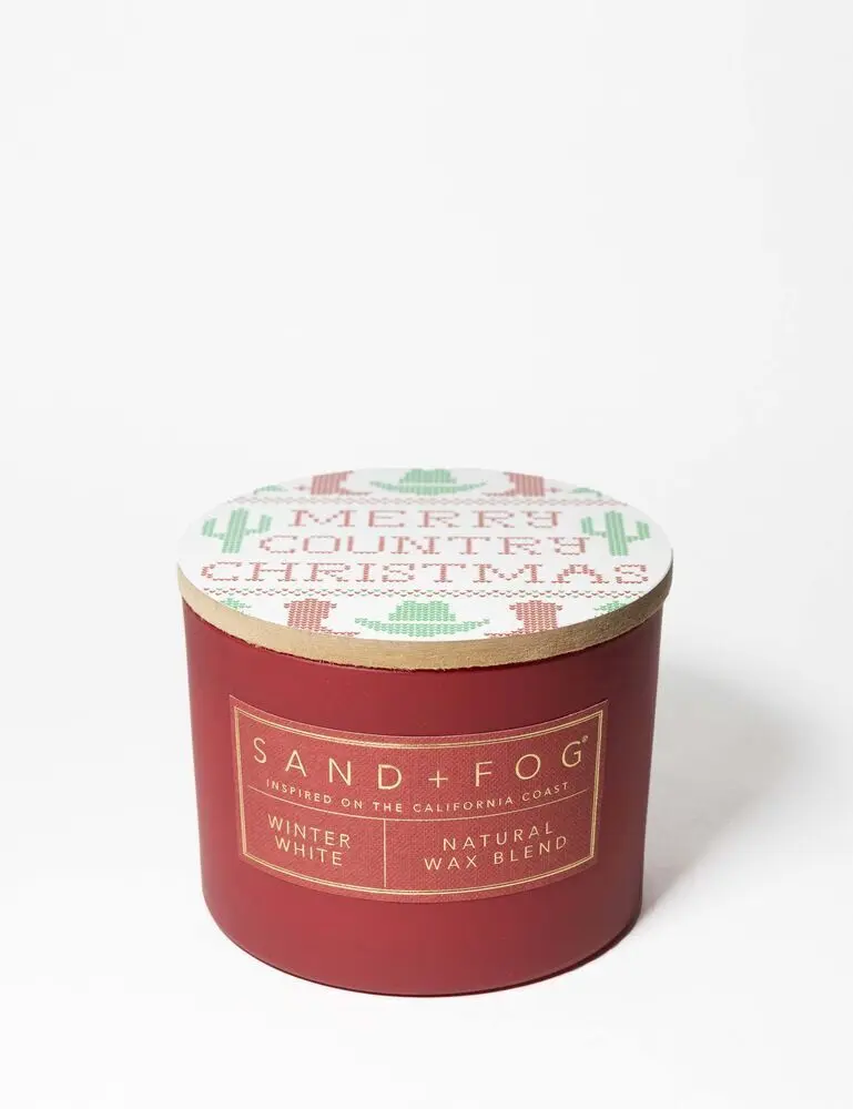 Winter White 12 Oz Scented Candle