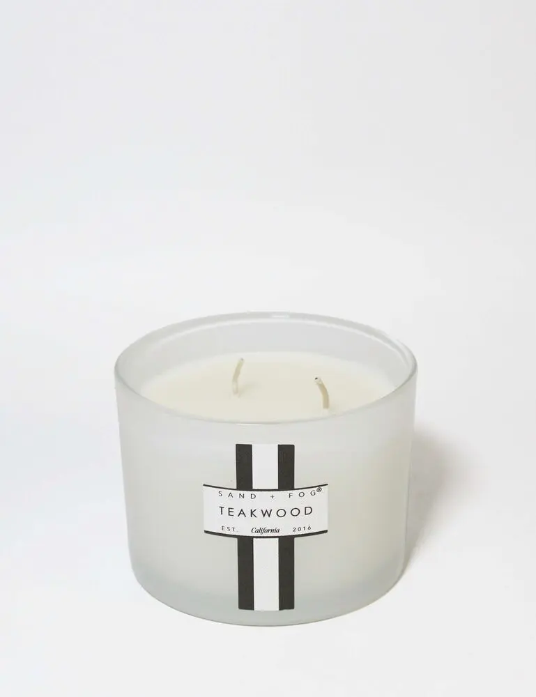 Teakwood 12 Oz Scented Candle - Image 3