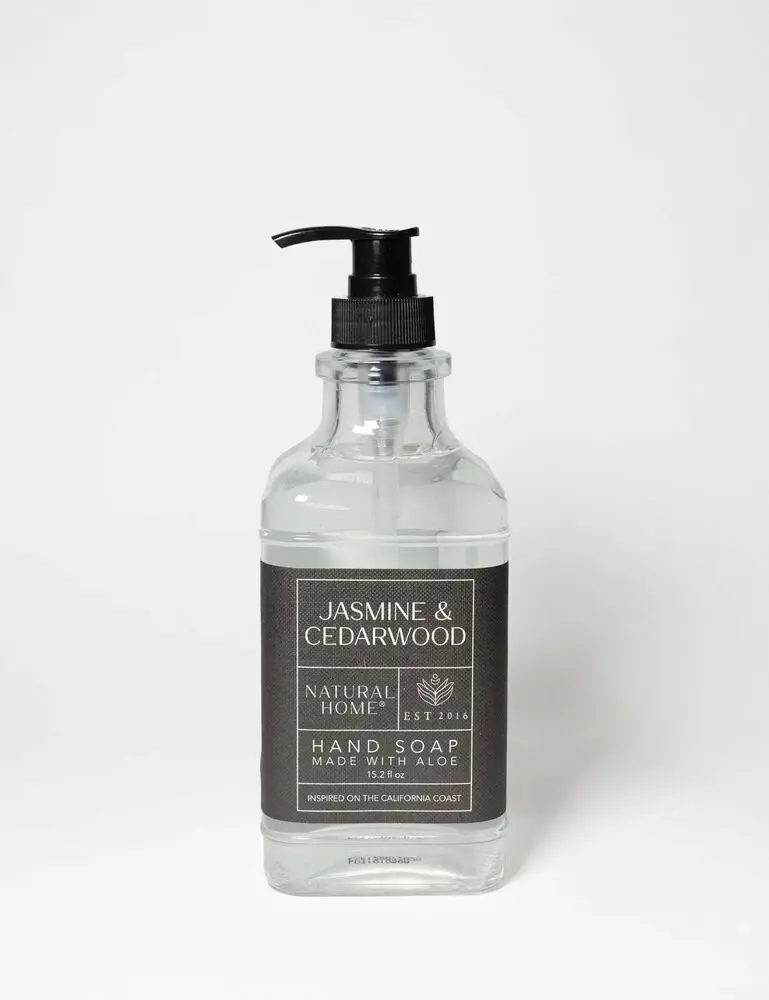 Jasmine & Cedarwood Natural Home 15.7 Oz Liquid Hand Soap