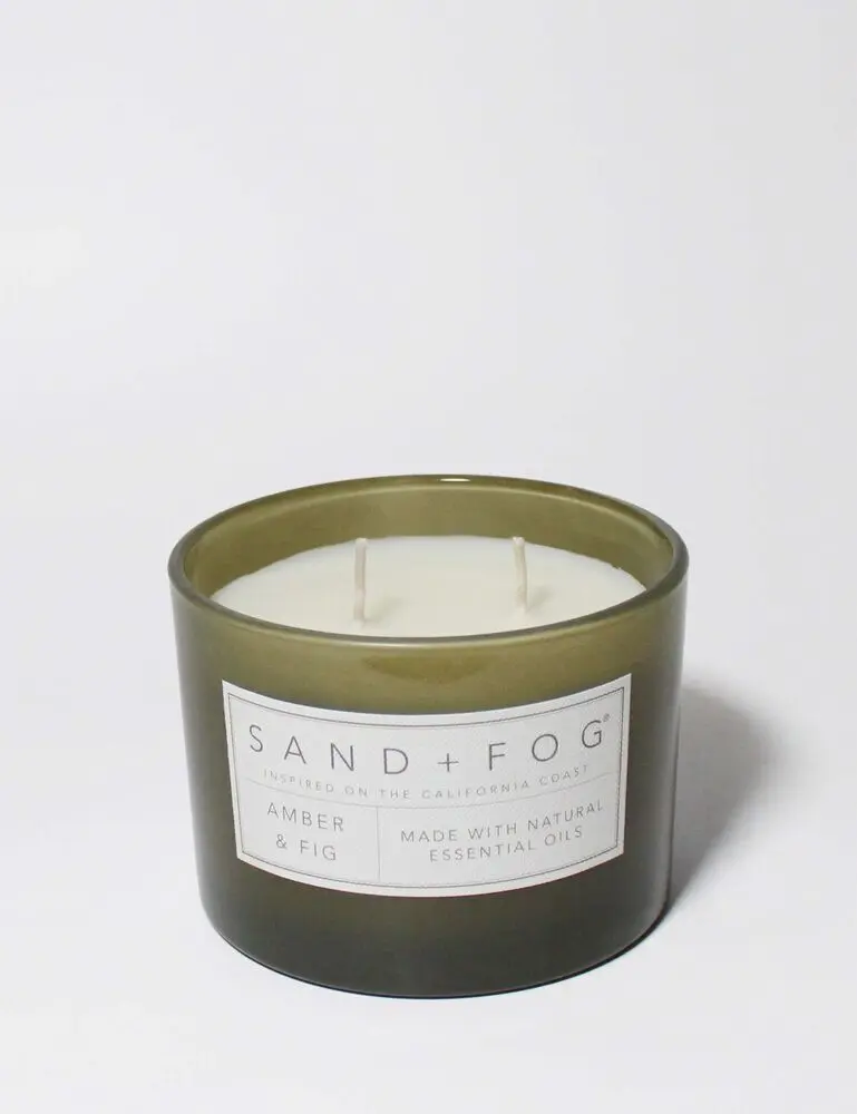 Amber & Fig 12 Oz Scented Candle - Image 3