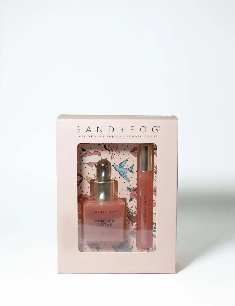 Perfume Oil Rollerball And Perfume Dropper Set - Vanilla Sugar