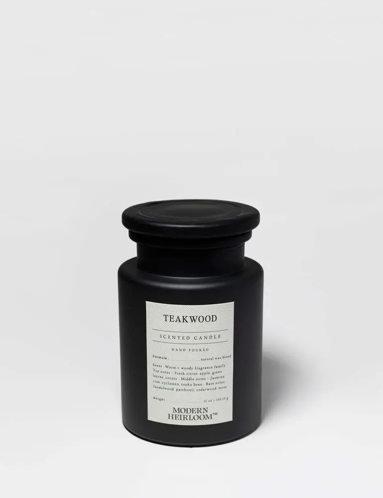 Teakwood 12 Oz Scented Candle