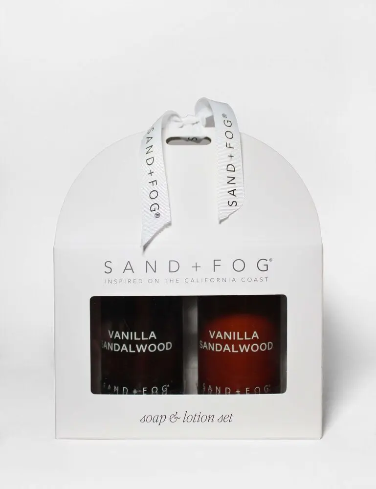 Vanilla Sandalwood Soap & Lotion Set