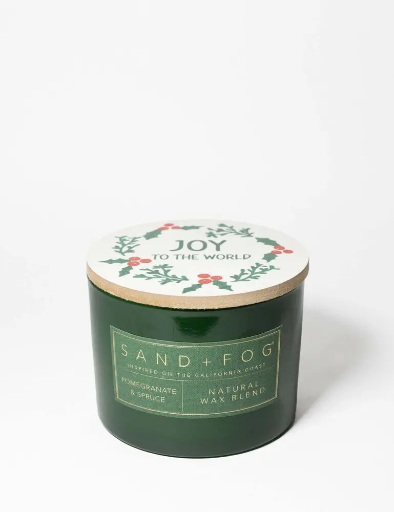 Pomegranate & Spruce 12 Oz Scented Candle