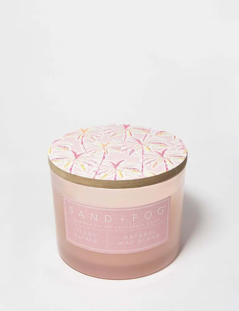 Island Papaya 12 Oz Scented Candle
