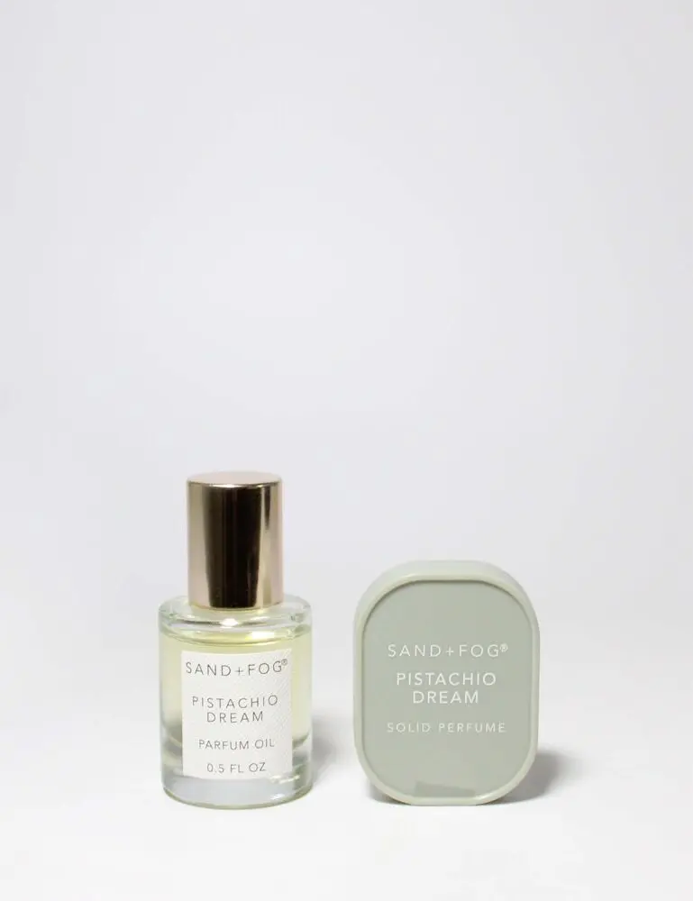 Perfume Oil Rollerball And Solid Perfume Set - Pistachio Dream - Image 2