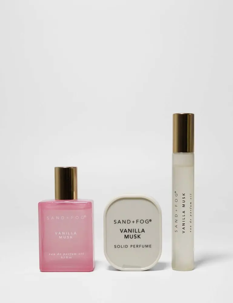 Perfume Oil Rollerballs And Solid Perfume Set - Vanilla Musk - Image 2