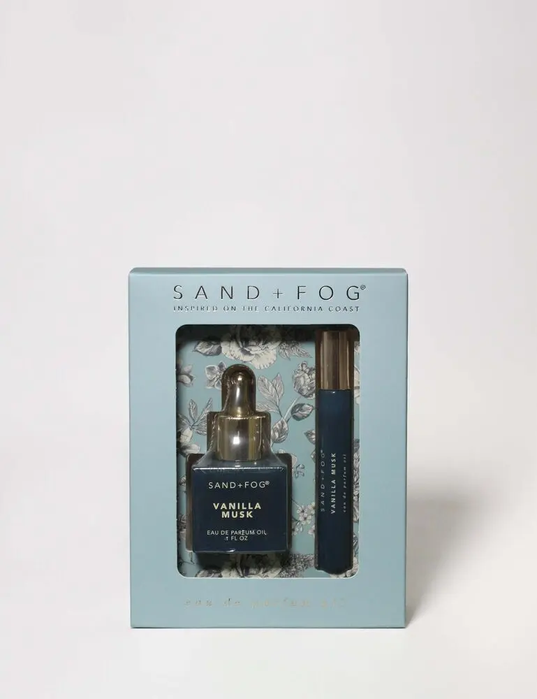 Perfume Oil Rollerball And Perfume Dropper Set - Vanilla Musk