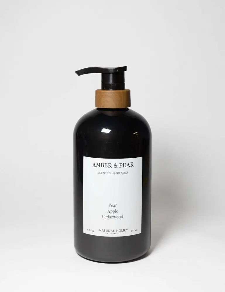 Amber & Pear Natural Home 20 Oz Liquid Hand Soap