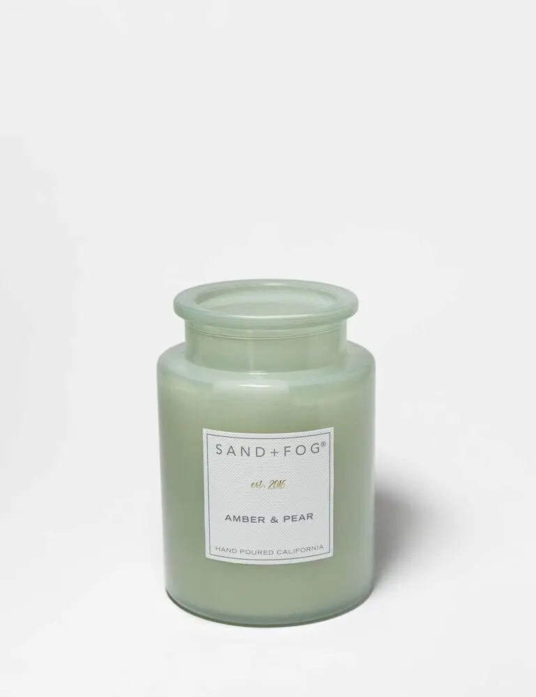 Amber & Pear 12 Oz Scented Candle - Image 3