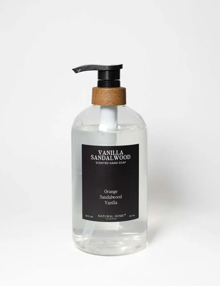 Vanilla Sandalwood Natural Home 15.7 Oz Liquid Hand Soap