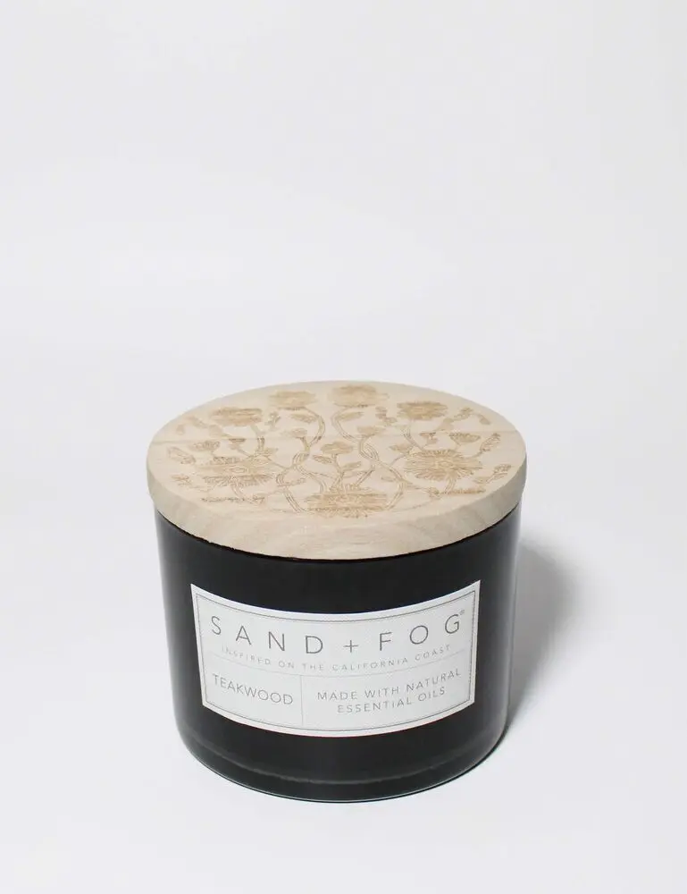 Teakwood 12 Oz Scented Candle