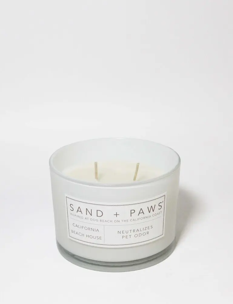 Sand + Paws California Beach House 12 Oz Scented Candle - Image 3