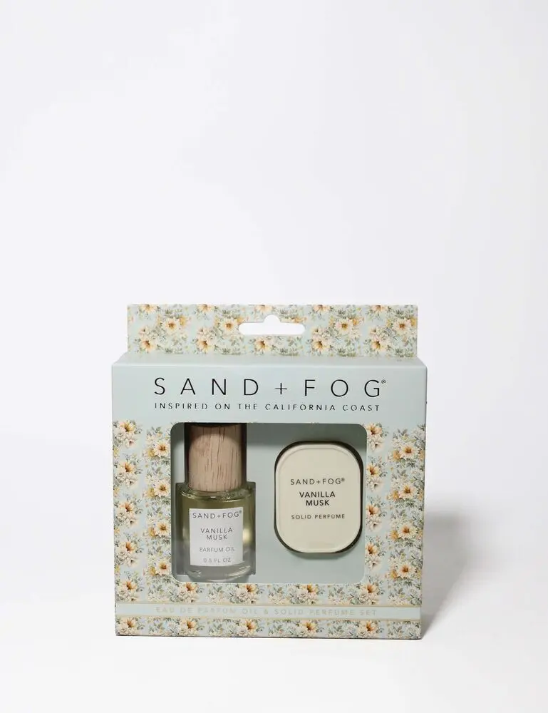 Perfume Oil Rollerball And Solid Perfume Set - Vanilla Musk