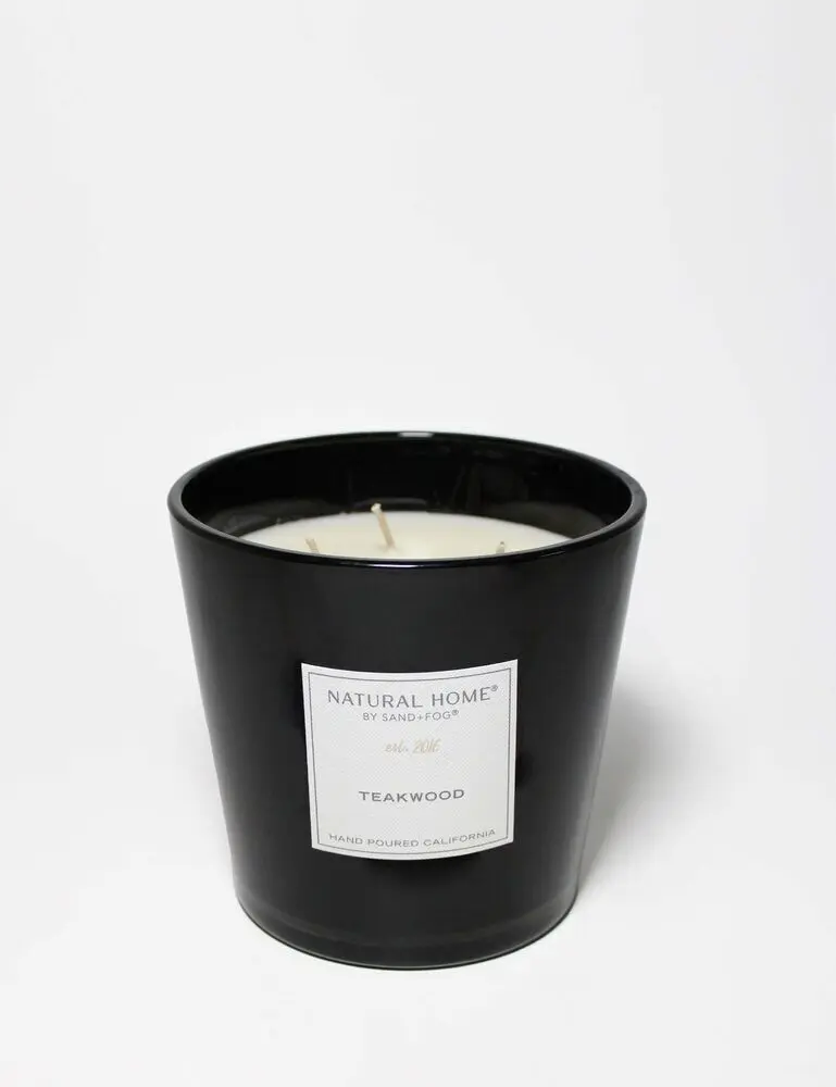Teakwood Natural Home 31 Oz Scented Candle - Image 3