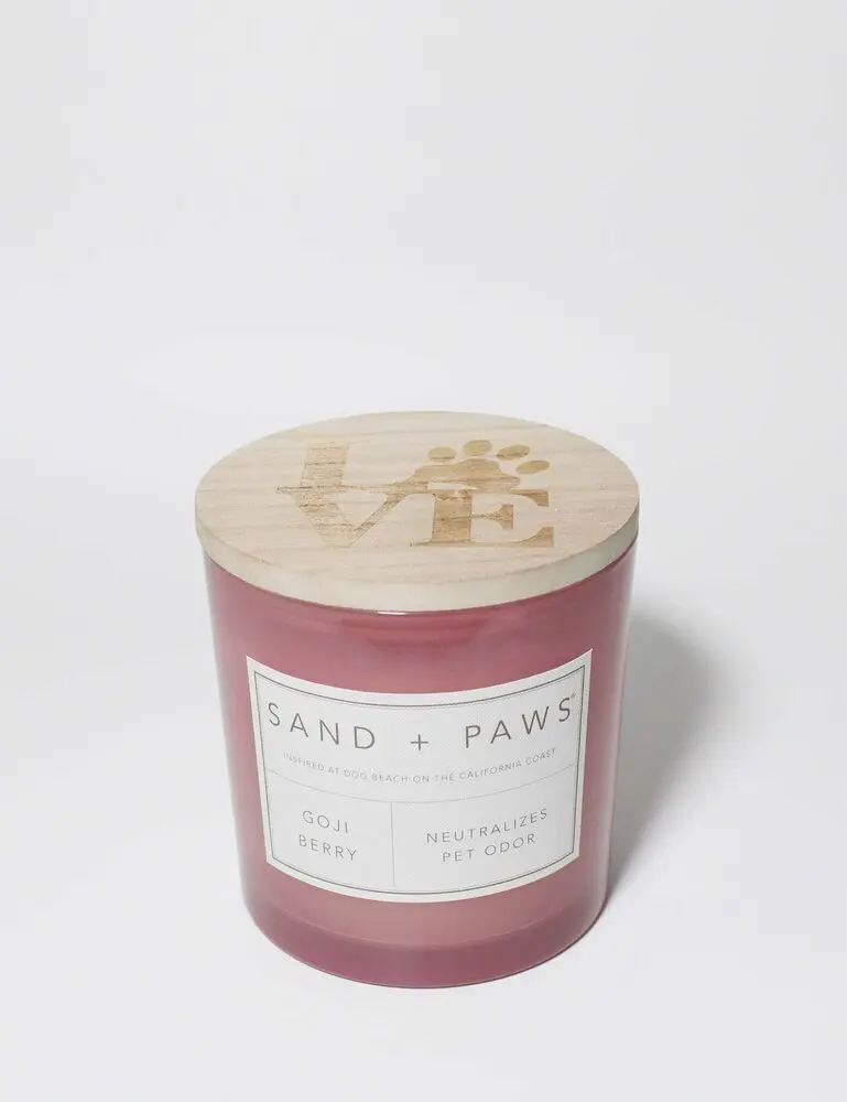 Sand + Paws Goji Berry 21 Oz Scented Candle