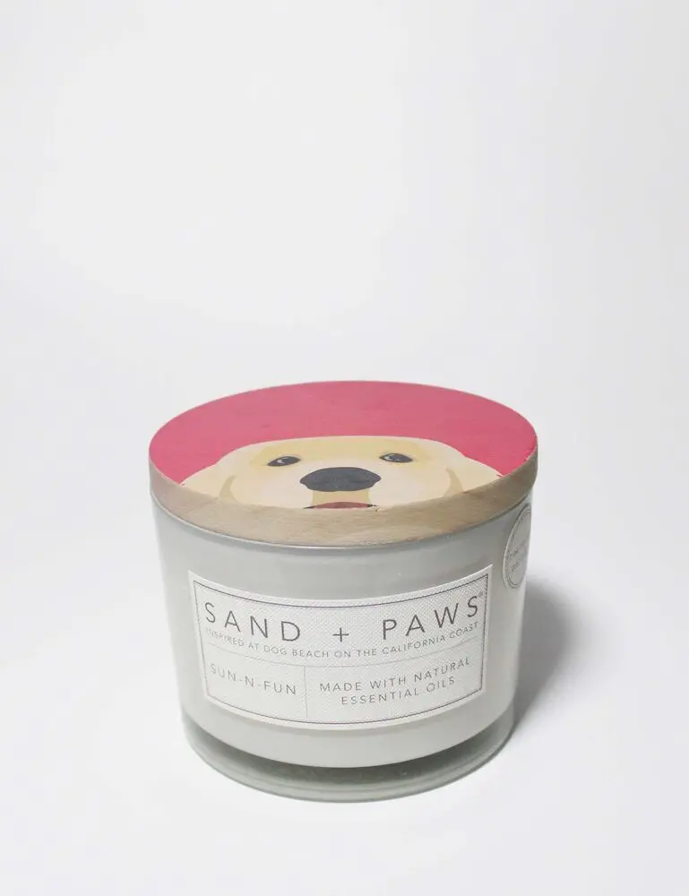 Sand + Paws Sun-N-Fun 12 Oz Scented Candle