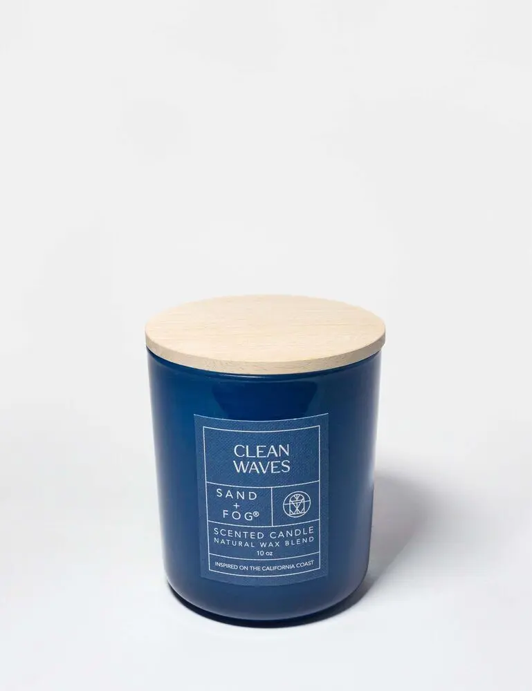 Clean Waves 10 Oz Scented Candle
