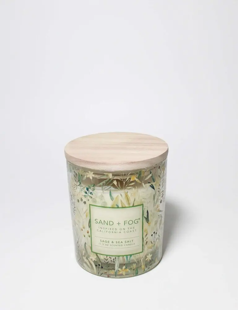 Sage & Sea Salt 11.5 Oz Scented Candle