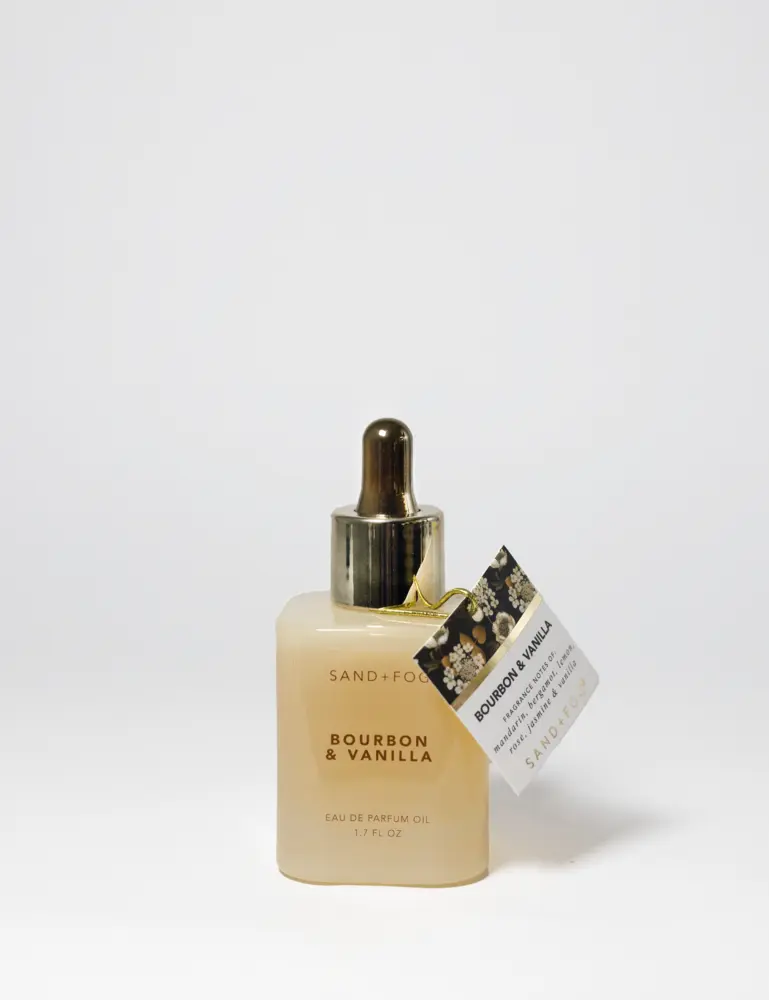 Bourbon & Vanilla 50 Ml Perfume Oil Dropper